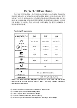 Fenix HL10 Manual preview