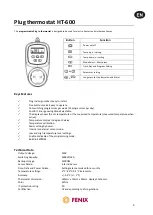 Preview for 5 page of Fenix HT-600 Quick Start Manual