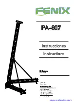 Fenix PA-607 Instructions Manual preview