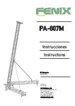 Fenix PA-607M Instructions Manual preview