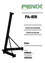 Fenix PA-609 Instructions Manual предпросмотр