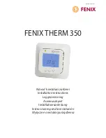 Предварительный просмотр 1 страницы Fenix THERM 350 Installation Instructions Manual