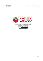 Предварительный просмотр 58 страницы Fenix TS2000 Series Operation Manual