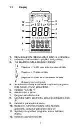 Предварительный просмотр 7 страницы Fenix Watts 860 User Manual