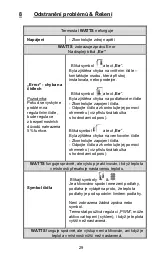 Предварительный просмотр 29 страницы Fenix Watts 860 User Manual