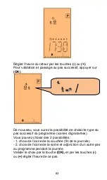 Предварительный просмотр 83 страницы Fenix Watts 860 User Manual