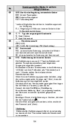 Предварительный просмотр 124 страницы Fenix Watts 860 User Manual