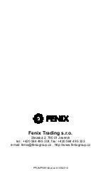 Предварительный просмотр 174 страницы Fenix Watts 860 User Manual