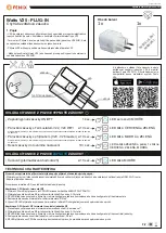 Fenix Watts V25 PLUG-IN Quick Installation Manual preview