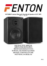 Предварительный просмотр 1 страницы Fenton 100.246 Instruction Manual