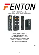 Предварительный просмотр 1 страницы Fenton 100.260 Instruction Manual