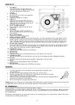 Предварительный просмотр 7 страницы Fenton 102.111 Instruction Manual