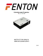 Fenton 103.085 Instruction Manual preview