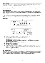 Preview for 8 page of Fenton 103.120 Instruction Manual