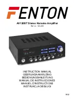 Fenton 103.205 Instruction Manual preview