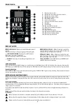 Предварительный просмотр 4 страницы Fenton 170.033 Instruction Manual