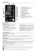 Предварительный просмотр 6 страницы Fenton 170.033 Instruction Manual