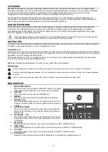 Предварительный просмотр 7 страницы Fenton 170.092 Instruction Manual