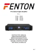 Предварительный просмотр 1 страницы Fenton 172.080 Instruction Manual