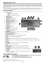 Предварительный просмотр 3 страницы Fenton 178.315 Instruction Manual