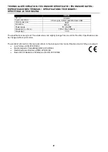 Предварительный просмотр 21 страницы Fenton 178.357 Instruction Manual