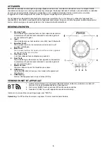 Предварительный просмотр 5 страницы Fenton 178.424 Instruction Manual