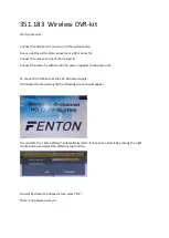 Preview for 14 page of Fenton 351.183 Manual