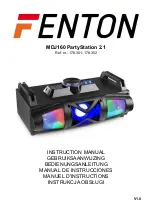 Предварительный просмотр 1 страницы Fenton MDJ160 Instruction Manual