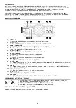 Предварительный просмотр 5 страницы Fenton Party Station MDJ200 Instruction Manual