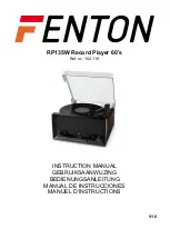 Fenton RP135W Instruction Manual preview