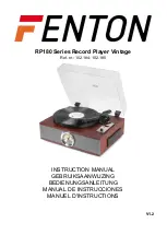 Preview for 1 page of Fenton RP180 Series Instruction Manual