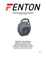 Fenton ST032 Instruction Manual preview