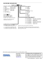 Предварительный просмотр 6 страницы Fenwal Controls 35-71 Series Manual