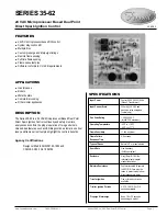 Fenwal 35-62 Series Instruction Manual preview