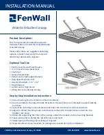 FenWall Atlantis G-Gutter Installation Manual preview