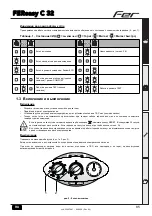 Предварительный просмотр 5 страницы Fer FEReasy C 32 Instructions For Use, Installation And Maintenance