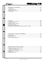 Preview for 3 page of Fer FERELLAzip F 30 Instructions For Use, Installation And Maintenance