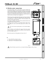 Предварительный просмотр 11 страницы Fer FERtech 18 OV Instructions For Use, Installation And Maintenance