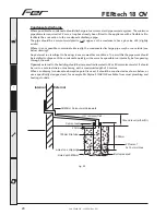 Preview for 24 page of Fer FERtech 18 OV Instructions For Use, Installation And Maintenance