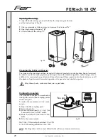 Preview for 28 page of Fer FERtech 18 OV Instructions For Use, Installation And Maintenance