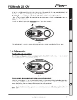 Preview for 7 page of Fer FERtech 25 OV Instructions For Use, Installation And Maintenance