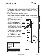 Preview for 19 page of Fer FERtech 25 OV Instructions For Use, Installation And Maintenance