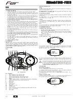 Preview for 12 page of Fer FERtech F 24 D Instructions For Use, Installation And Maintenance