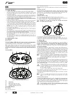 Preview for 12 page of Fer G3G Instructions For Use, Installation And Maintenance