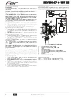 Preview for 4 page of Fer SEVEN 67 107 2S Service And Maintenance Manual