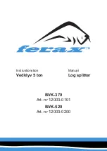 Preview for 1 page of Ferax 12003-0101 Manual