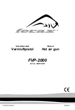 Preview for 1 page of Ferax 12609-0208 Manual