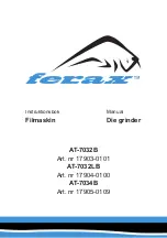 Ferax 17903-0101 Manual preview