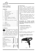 Предварительный просмотр 26 страницы Ferax BIW-900 Original Instructions Manual