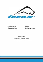 Ferax BUC-260 Manual preview